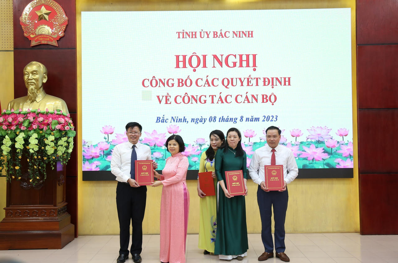 Ông Trần Đăng Sâm được bổ nhiệm làm Giám đốc Sở Tư pháp tỉnh Bắc Ninh