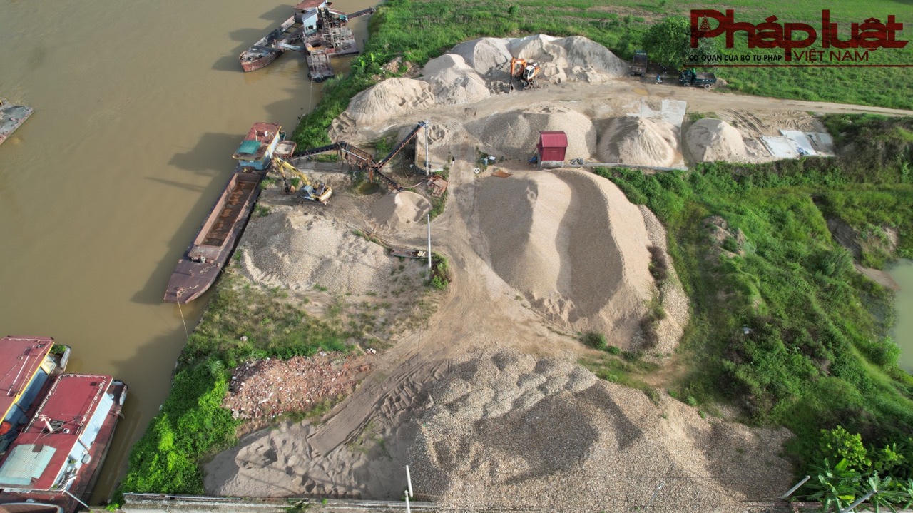 Phú Thọ: Bến bãi hoạt động “chui” bất chấp quy định