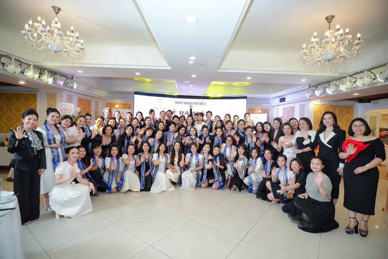 Tổ chức nữ lãnh đạo toàn cầu Happy Women: Tái cấu trúc mạnh mẽ để kết nối thành công