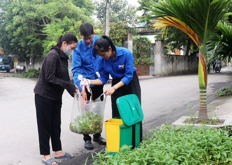 Tuổi trẻ TP Vĩnh Yên hưởng ứng Chiến dịch làm cho thế giới sạch hơn