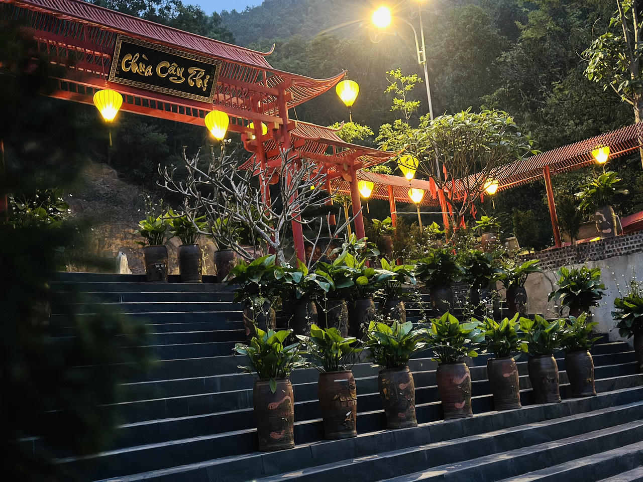 Chùa Cây Thị ngôi chùa cổ linh thiêng, không gian yên bình