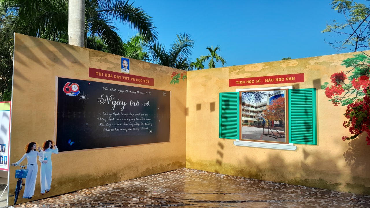 Trường Trung học cơ sở Đồng Thịnh tự hào 60 năm xây dựng và phát triển