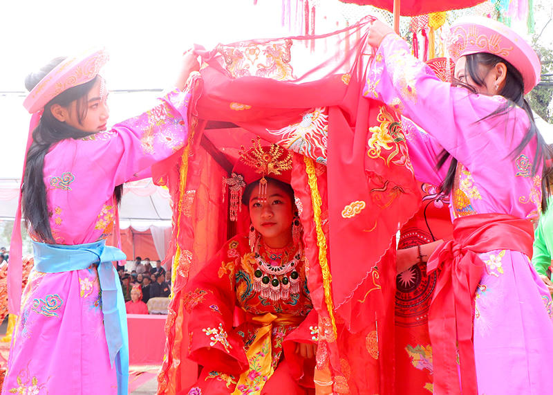 Lễ hội rước Chúa Gái được đưa vào danh mục Di sản văn hoá phi vật thể Quốc gia