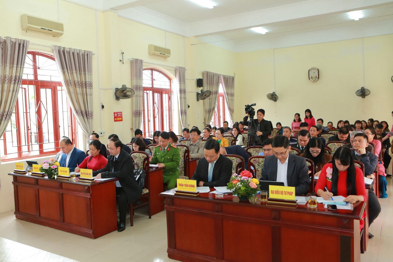 Thứ trưởng Bộ Tư Pháp Trần Tiến Dũng dự hội nghị Tổng kết công tác Tư pháp năm 2023 tỉnh Bắc Kạn