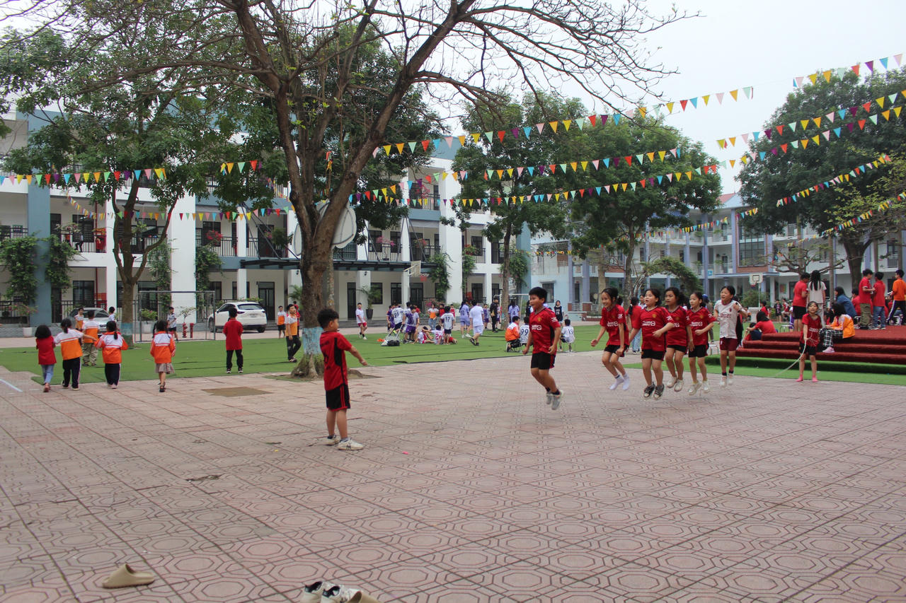 Thành phố Vĩnh Yên (Vĩnh Phúc): Sôi nổi các phong trào hoạt động kỷ niệm ngày 26/3 tại Trường Tiểu học Đống Đa