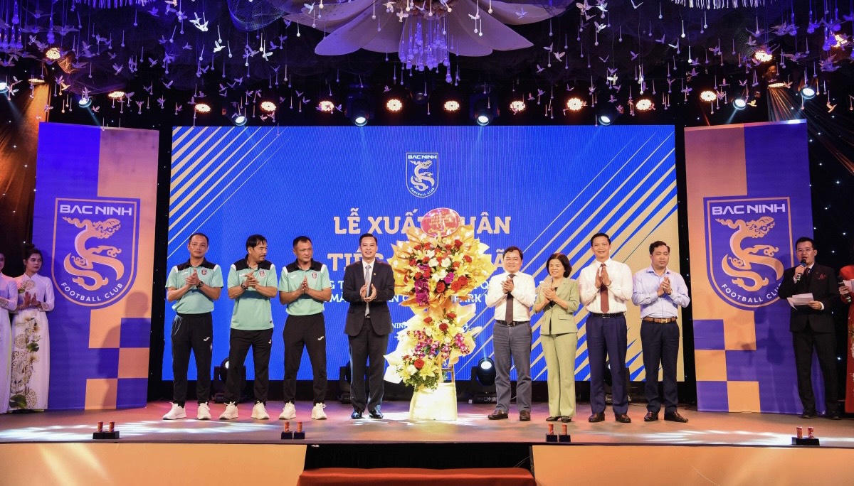 Câu lạc bộ bóng đá Bắc Ninh xuất quân tham gia thi đấu Giải hạng Nhì quốc gia năm 2024