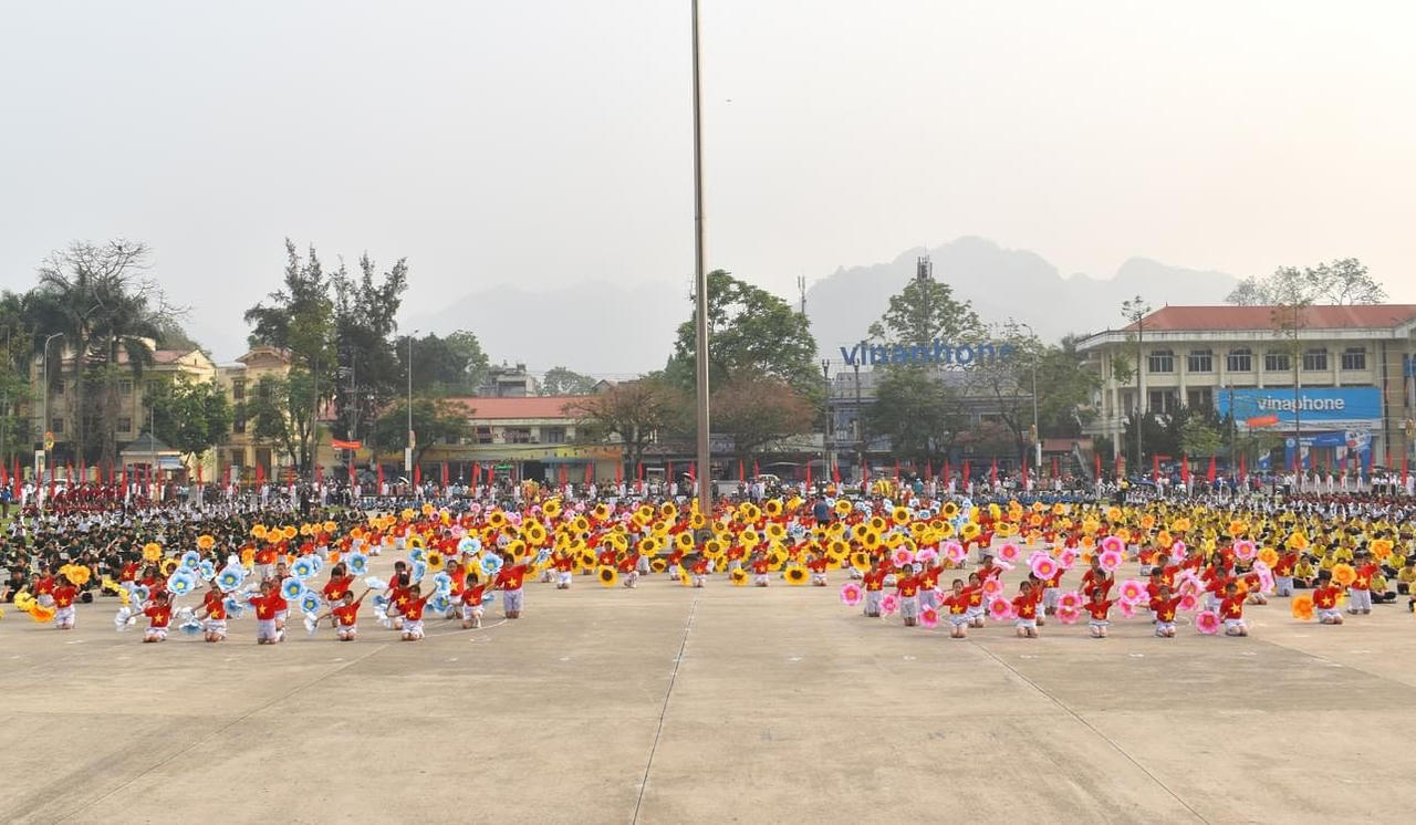 Khai mạc Hội khỏe Phù Đổng tỉnh Tuyên Quang lần thứ XI năm 2024