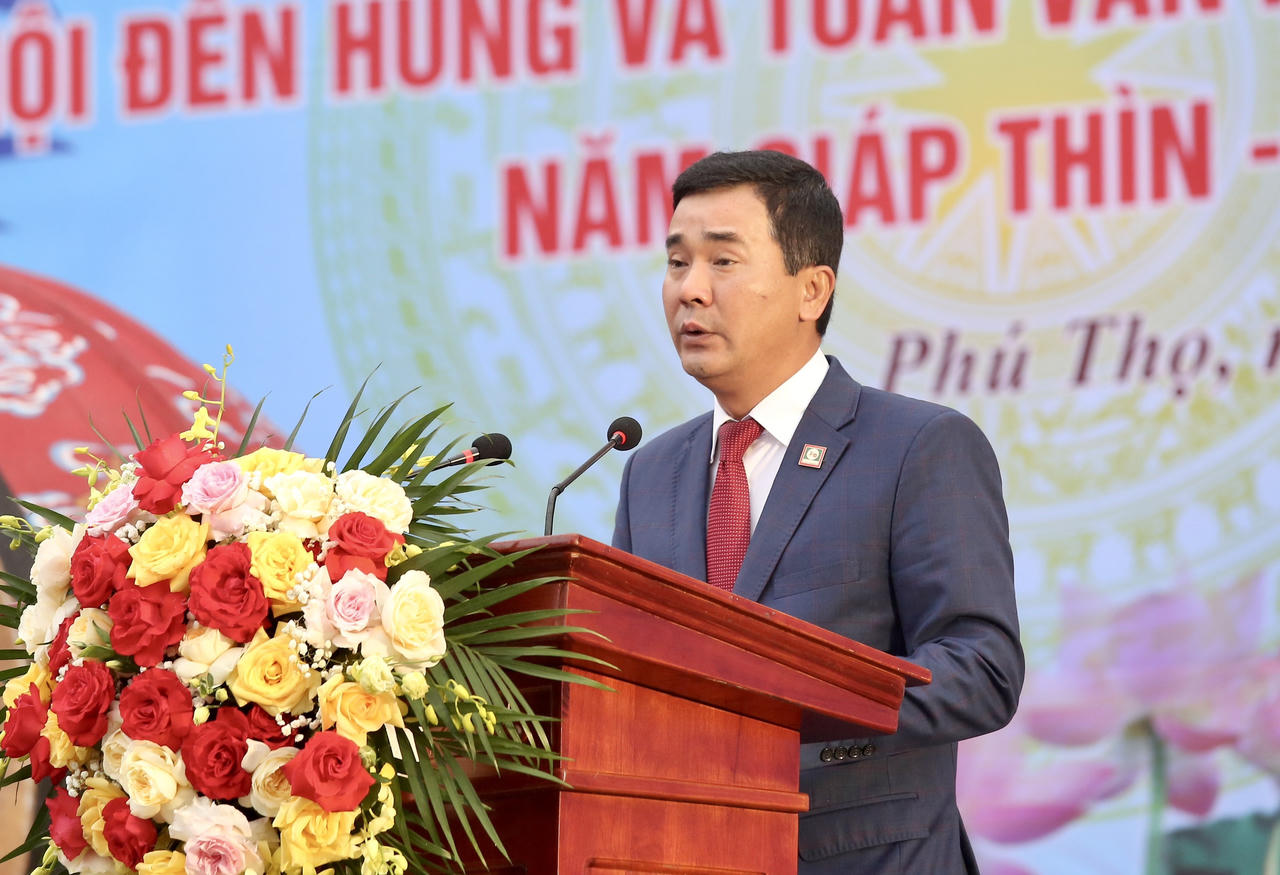 Khai mạc Lễ hội Đền Hùng và Tuần Văn hóa - Du lịch Đất Tổ năm Giáp Thìn 2024