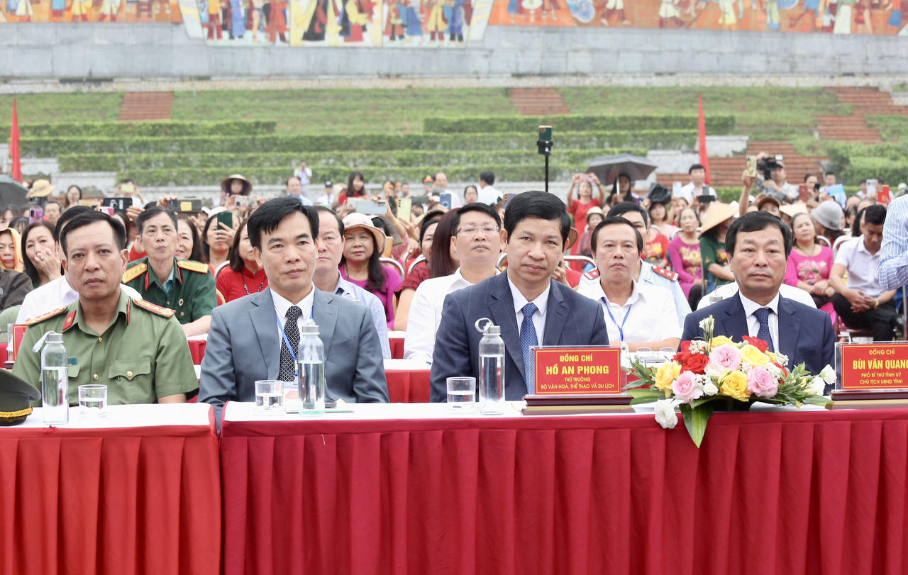 Khai mạc Lễ hội Đền Hùng và Tuần Văn hóa - Du lịch Đất Tổ năm Giáp Thìn 2024