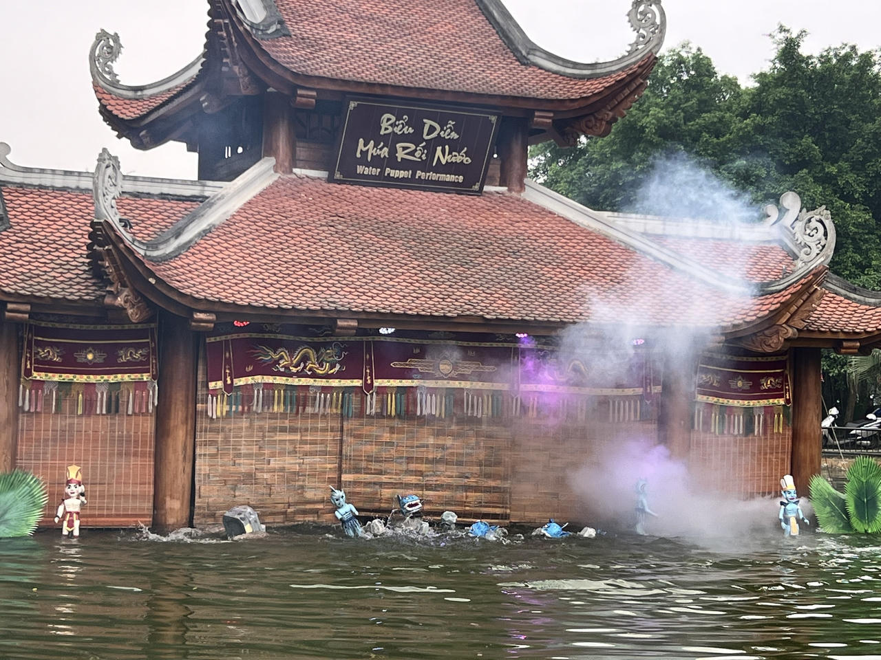 Sự tích “Vua Hùng kén rể” được kể lại bằng nghệ thuật múa rối nước dân gian