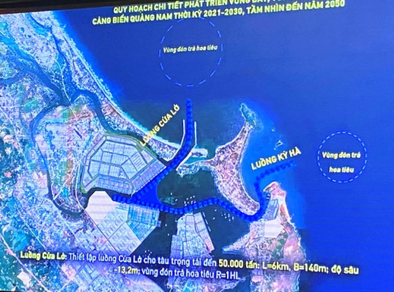 Quảng Nam: Xây dựng luồng cảng biển nước sâu đón tàu 50.000 tấn