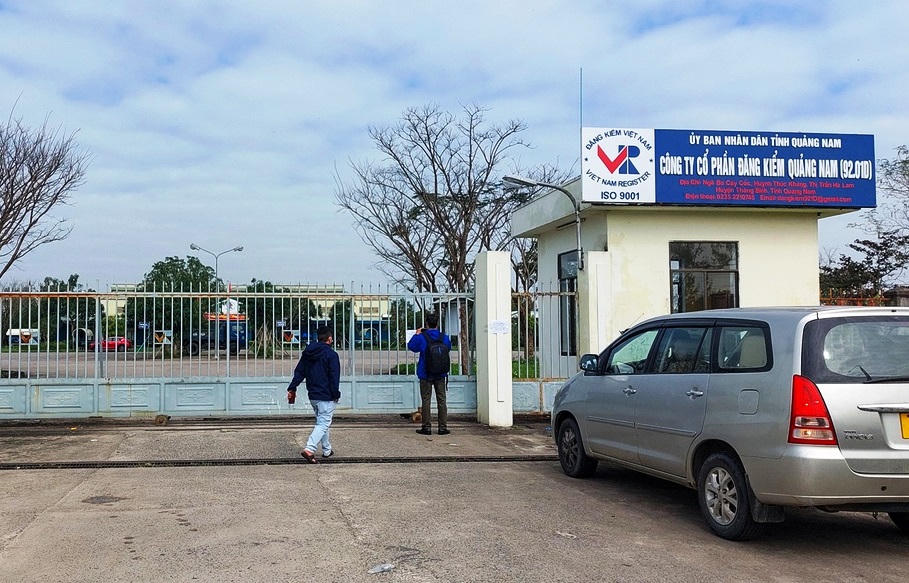 Khởi tố 13 bị can tại trung tâm đăng kiểm xe cơ giới 9201D Quảng Nam