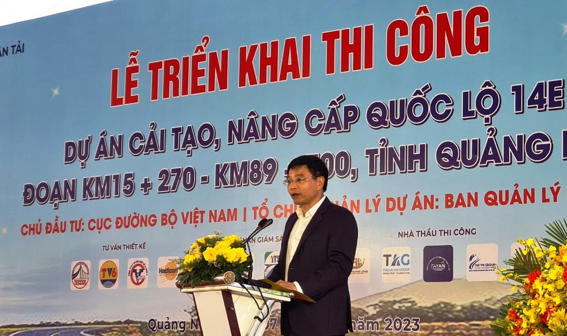 Khởi công dự án nối Quảng Nam - Kon Tum gần 1.850 tỷ đồng 