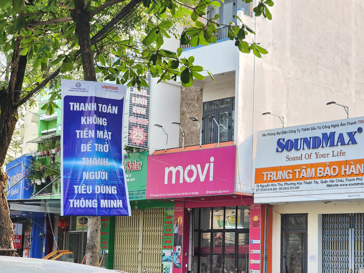 Đà Nẵng ra mắt tuyến phố thanh toán không dùng tiền mặt