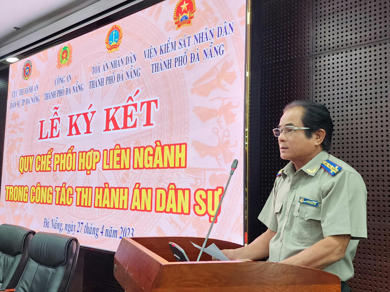 Đà Nẵng: Ký kết quy chế phối hợp liên ngành trong công tác Thi hành án dân sự