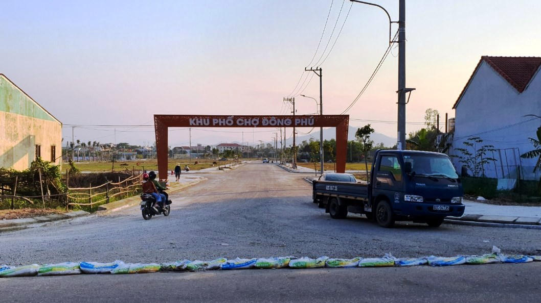 Quảng Nam tập trung gỡ vướng, đẩy nhanh tiến độ dự án khu phố chợ Đông Phú