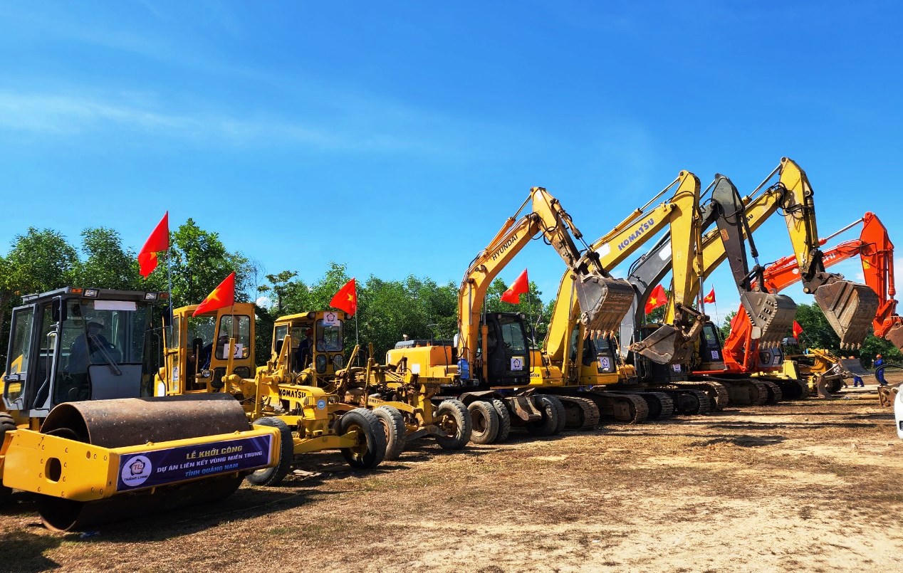 Quảng Nam khởi công tuyến đường hơn 700 tỷ đồng liên kết vùng miền Trung 