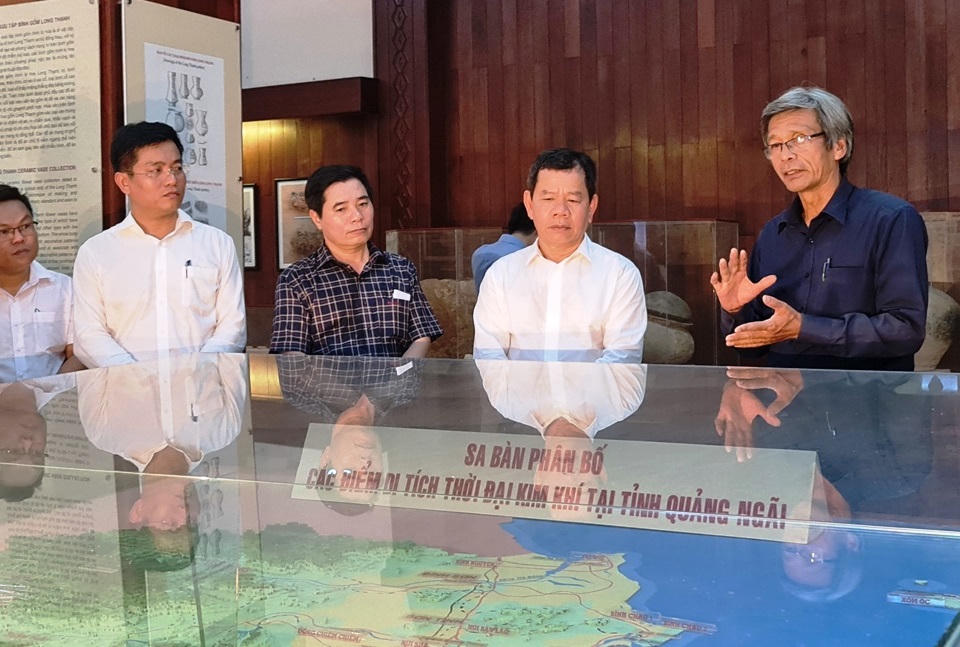 Quảng Ngãi đề nghị lập hồ sơ ghi danh di tích Văn hóa Sa Huỳnh thành di sản thế giới