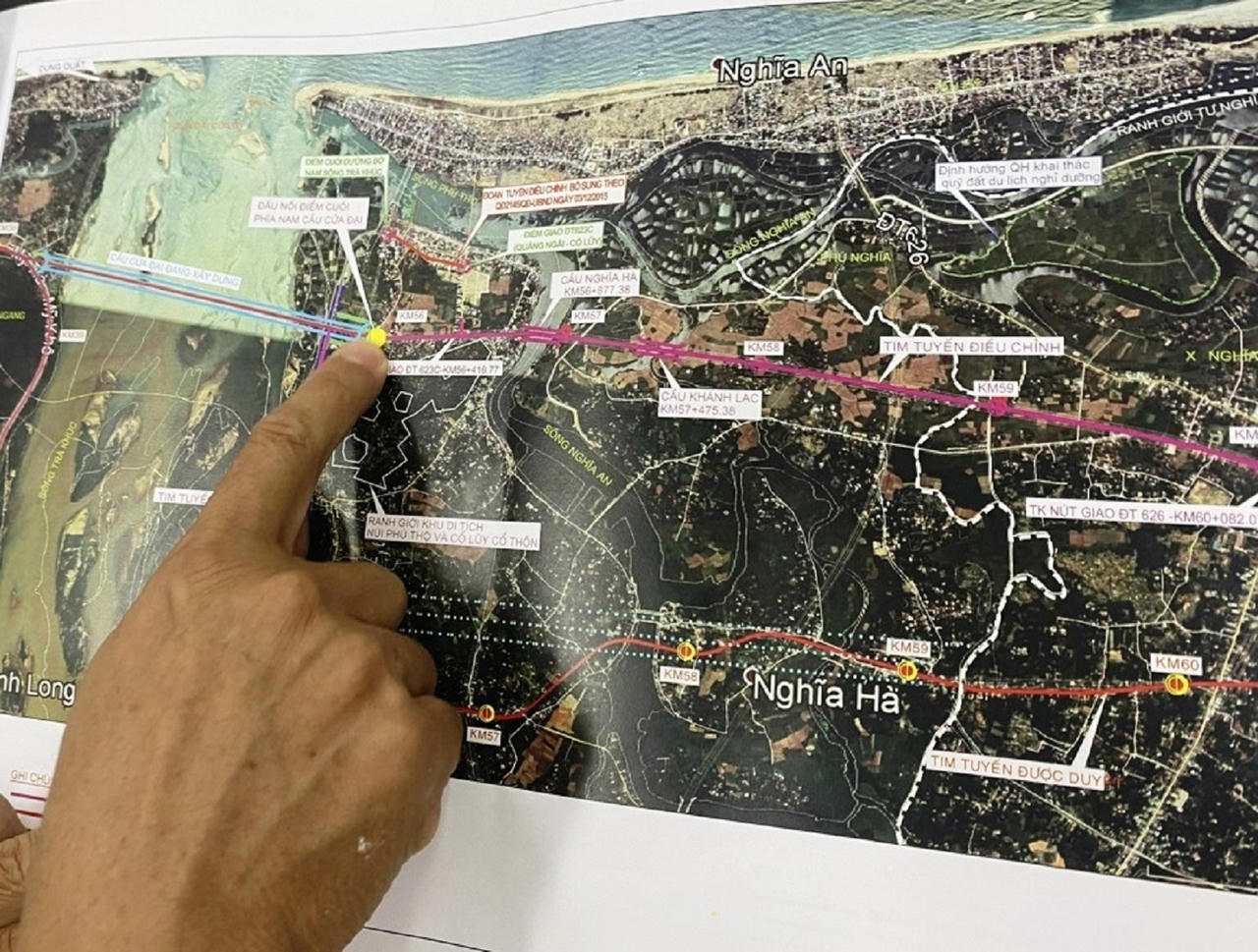 Quảng Ngãi thúc đẩy tiến độ hai dự án hạ tầng giao thông nghìn tỷ 