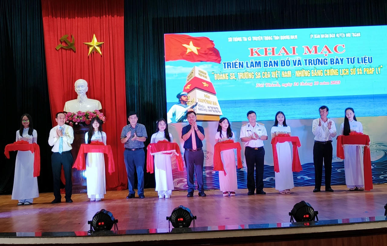 Triển lãm bản đồ và trưng bày tư liệu về quần đảo Hoàng Sa, Trường Sa