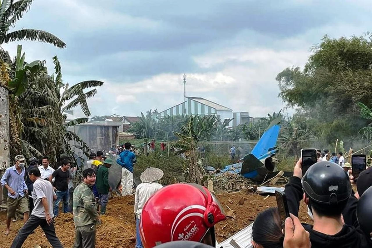 Rơi máy bay ở Quảng Nam