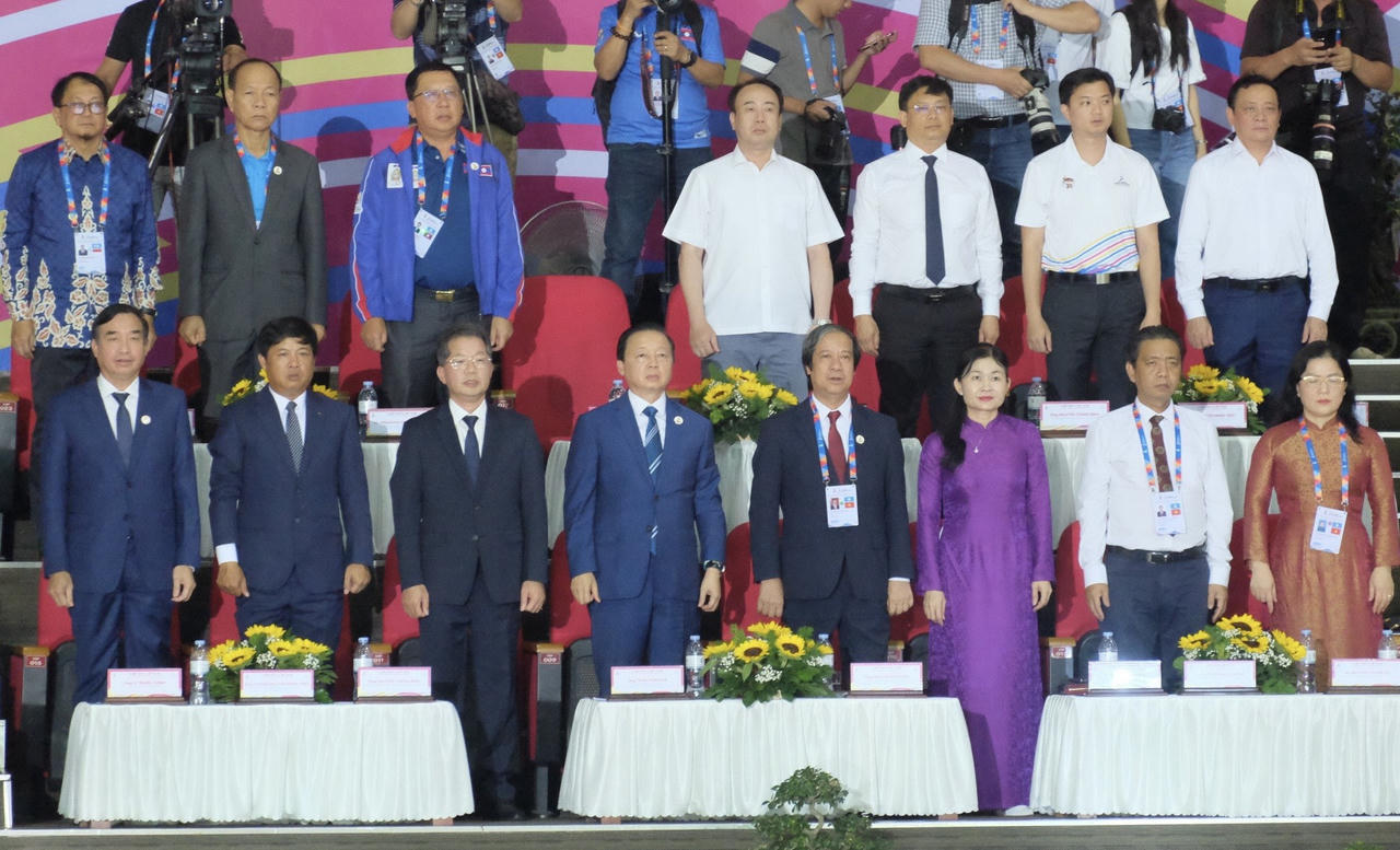 Khai mạc đại hội thể thao lớn nhất của học sinh Đông Nam Á