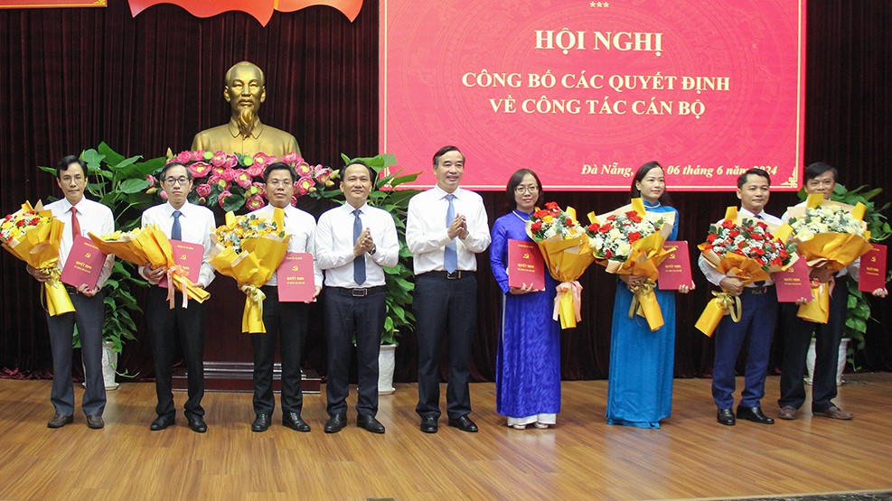 Đà Nẵng bổ nhiệm nhiều cán bộ chủ chốt