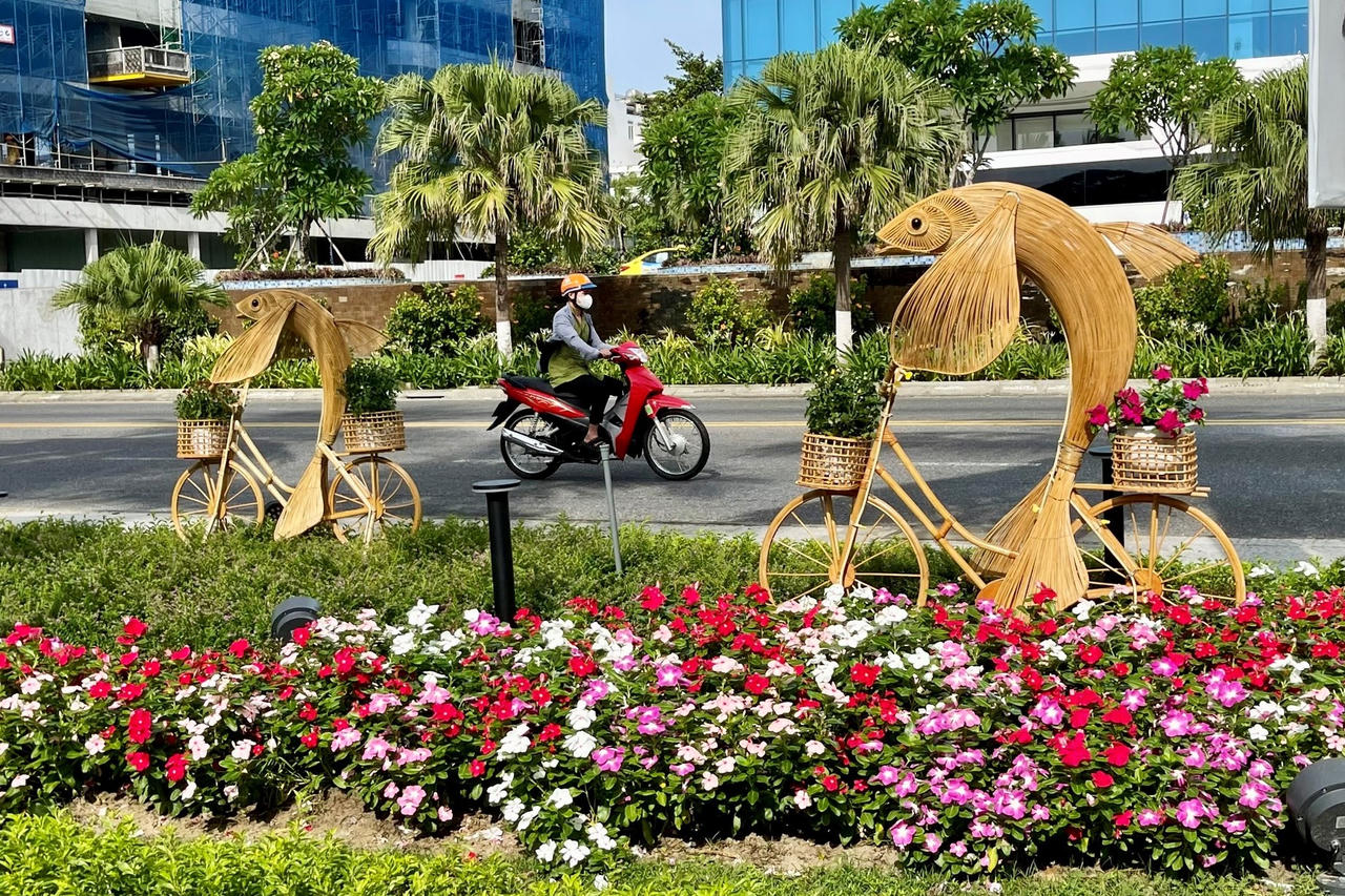 Đà Nẵng chuẩn bị đưa đường hoa biển vào hoạt động