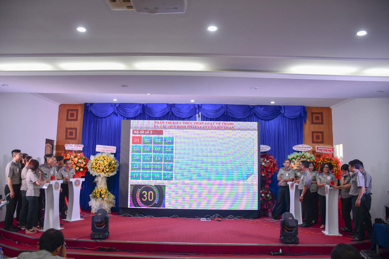 Khai mạc hội thi Nghiệp vụ Thi hành án dân sự