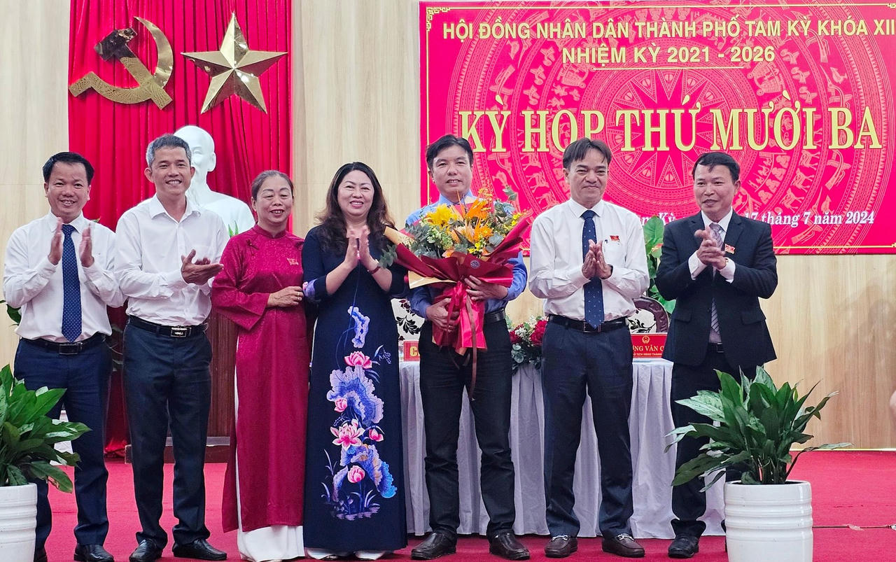 Thành phố Tam Kỳ kiện toàn chức danh lãnh đạo chủ chốt