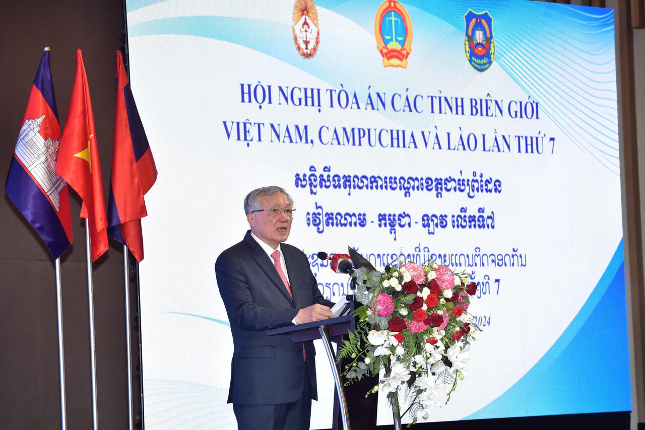 Khai mạc Hội nghị Tòa án các tỉnh biên giới Việt Nam- Campuchia- Lào tại Quảng Nam