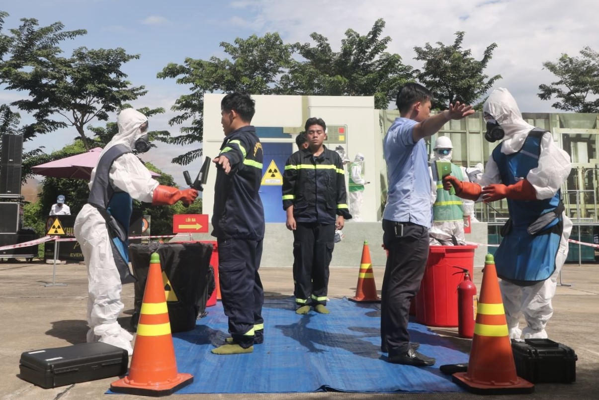 Đà Nẵng diễn tập ứng phó sự cố bức xạ, hạt nhân