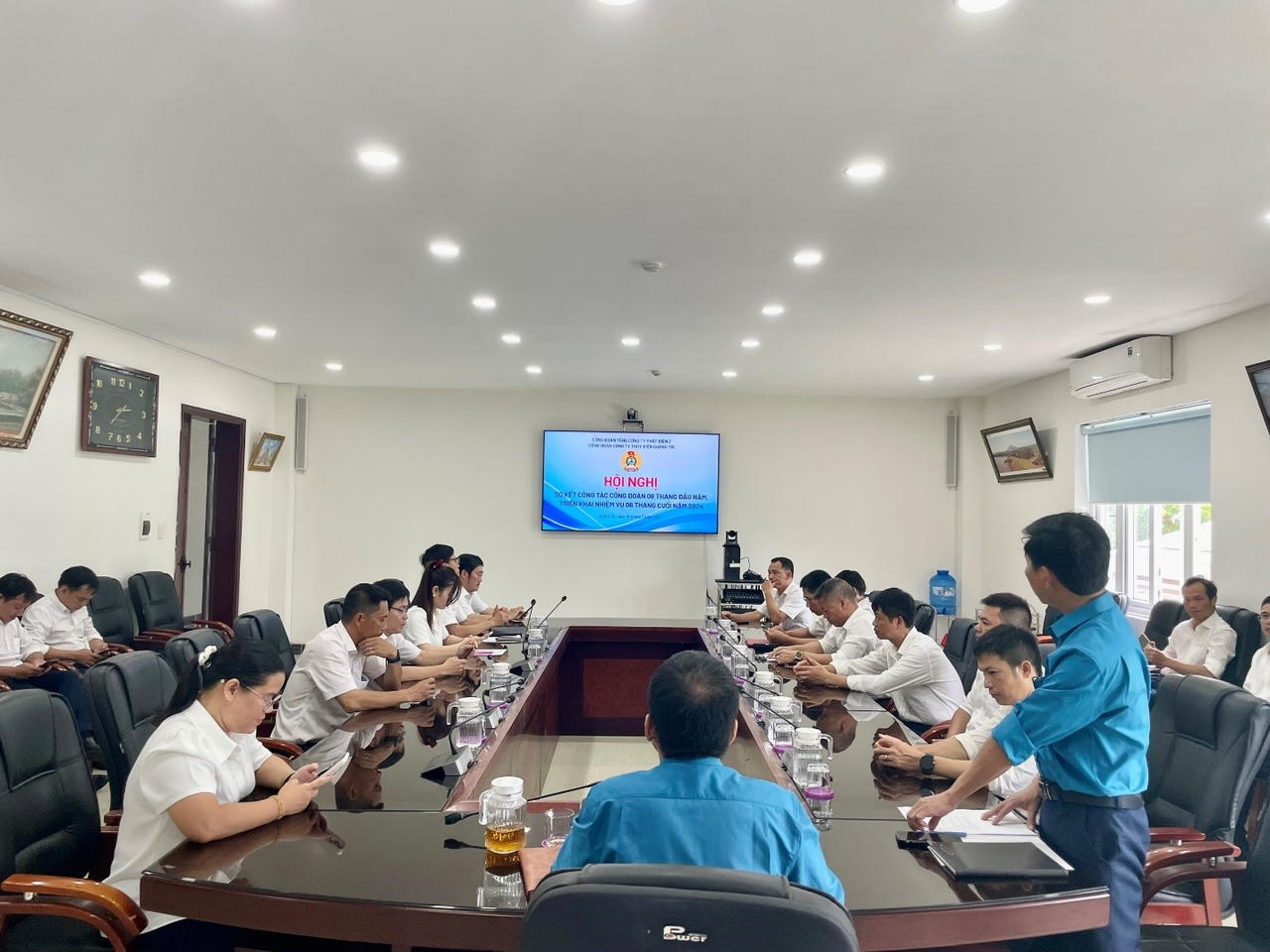 Công đoàn Công ty Thủy điện Quảng Trị sơ kết hoạt động 6 tháng đầu năm 2024