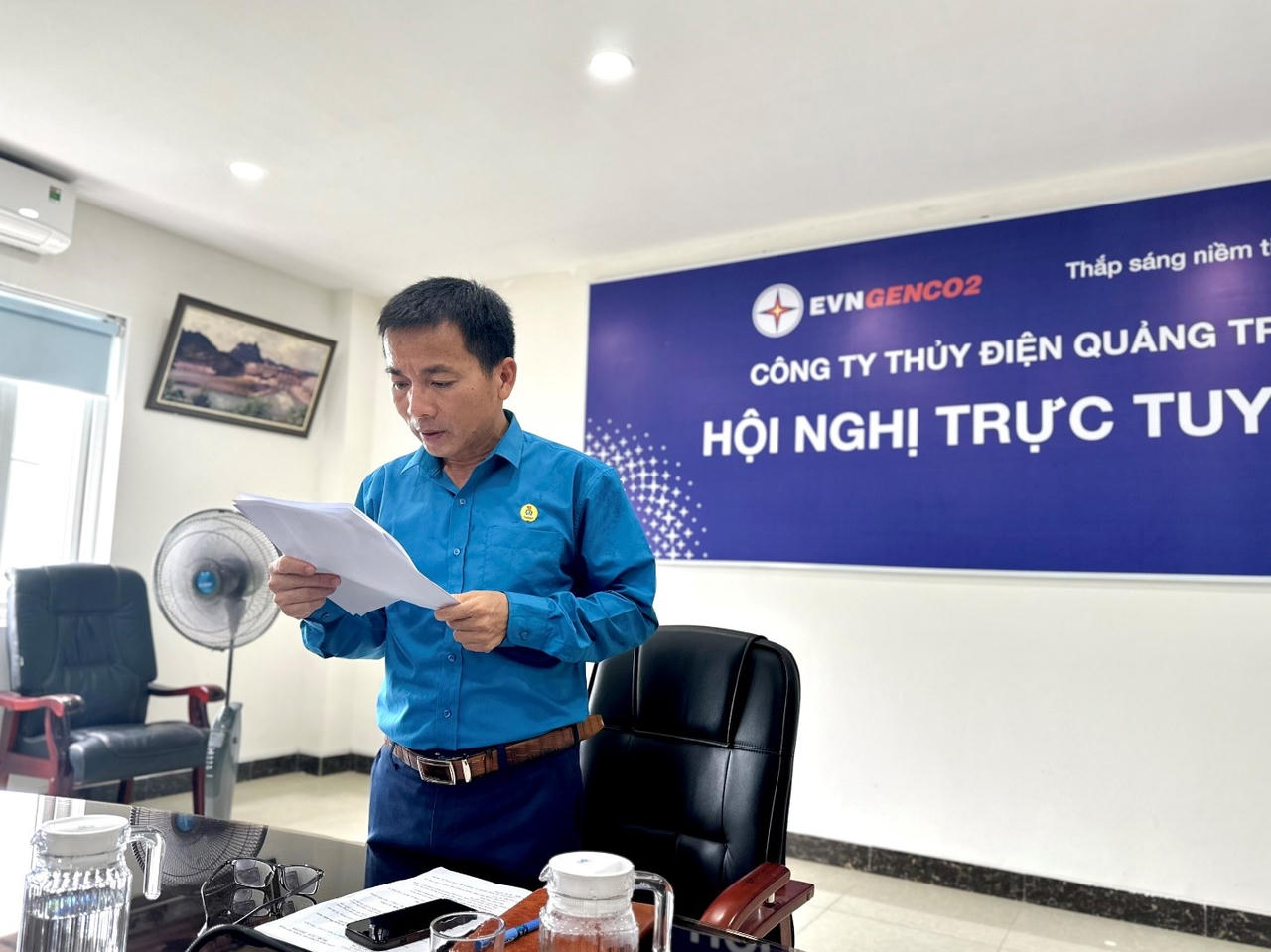 Công đoàn Công ty Thủy điện Quảng Trị sơ kết hoạt động 6 tháng đầu năm 2024