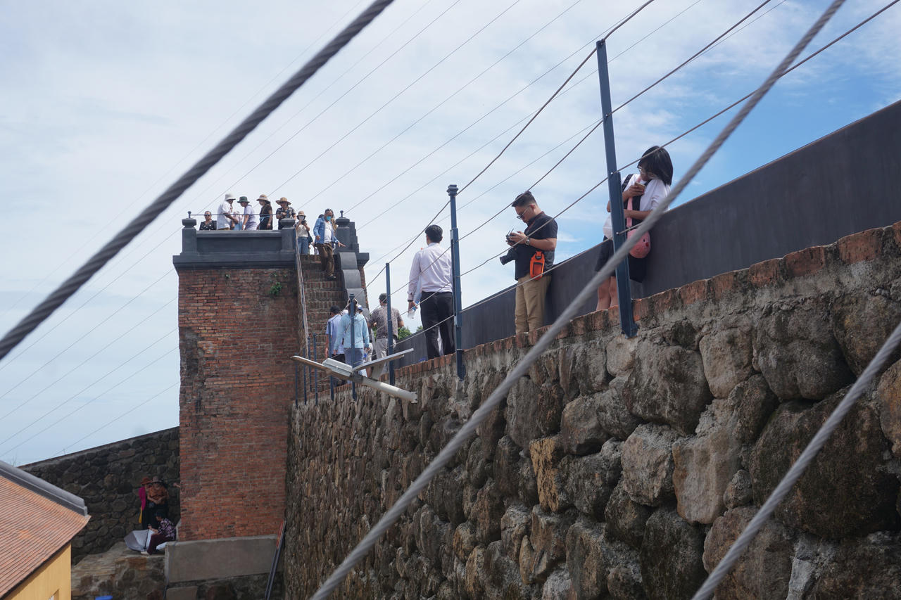 Hình ảnh di tích Hải Vân quan sau trùng tu