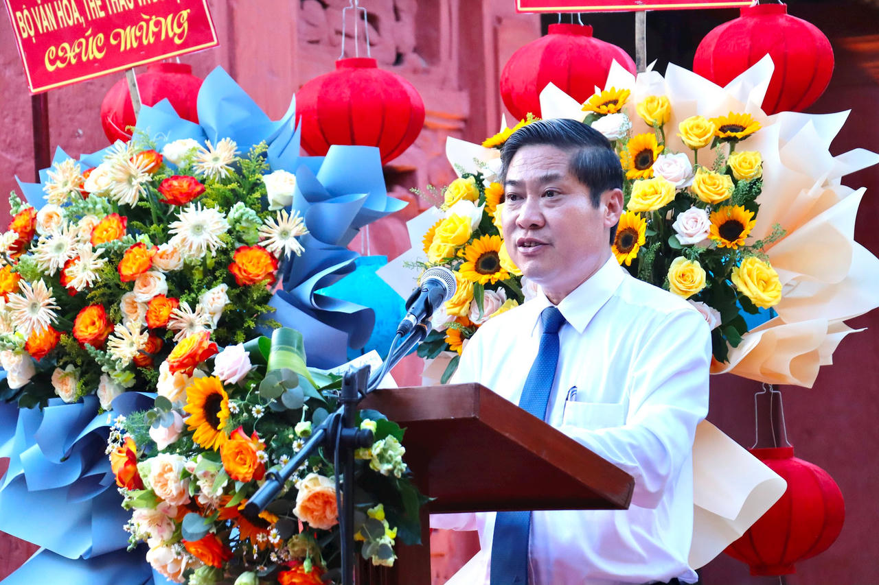 Khánh thành dự án tu bổ di tích Chùa Cầu 