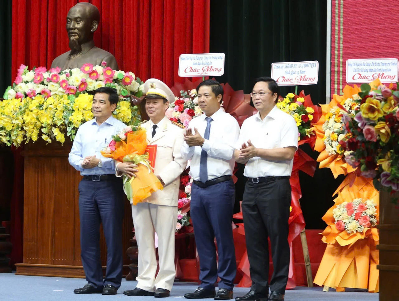 Đại tá Nguyễn Hữu Hợp được bổ nhiệm làm Giám đốc Công an tỉnh Quảng Nam