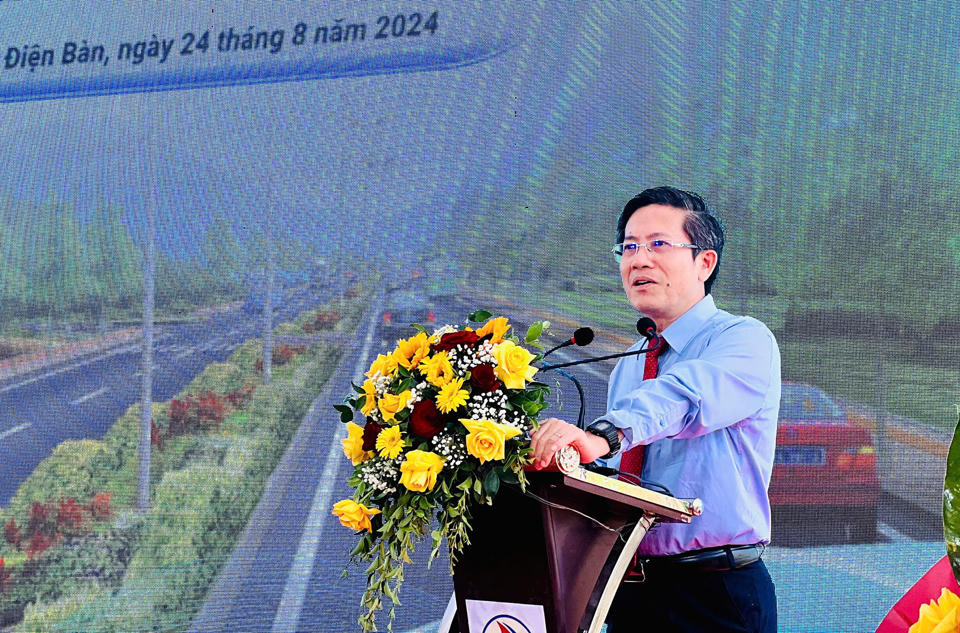 Khởi công tuyến đường vành đai gần 500 tỷ đồng nối Quảng Nam - Đà Nẵng 