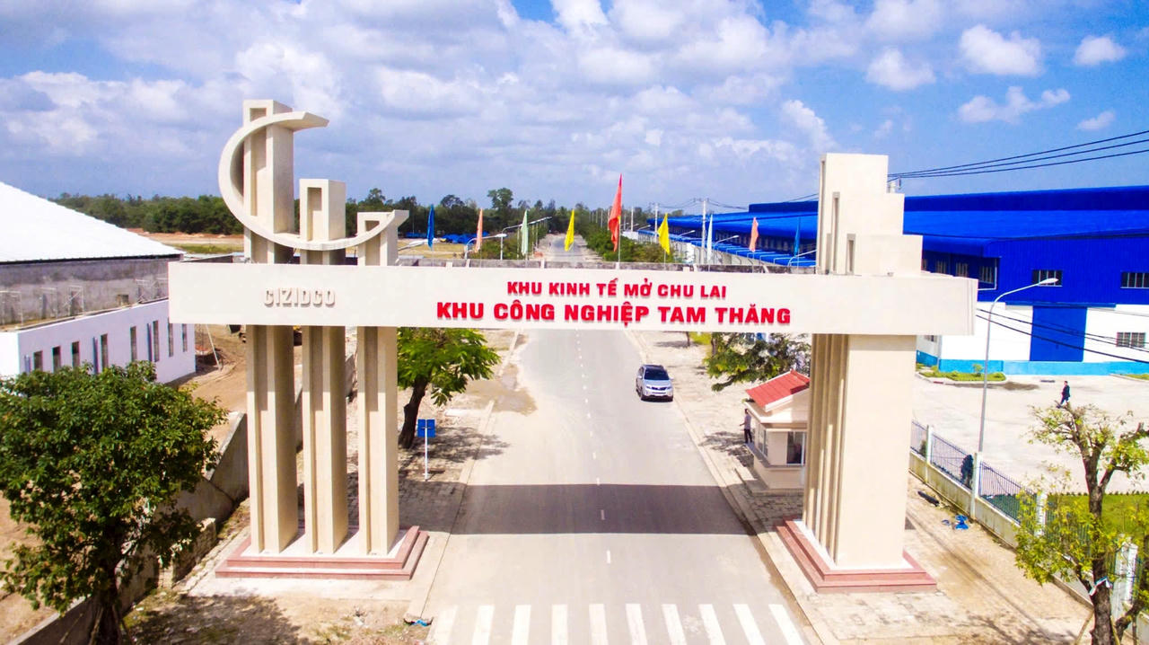 Gần 900 tỷ đồng xây dựng Khu công nghiệp Tam Thăng mở rộng