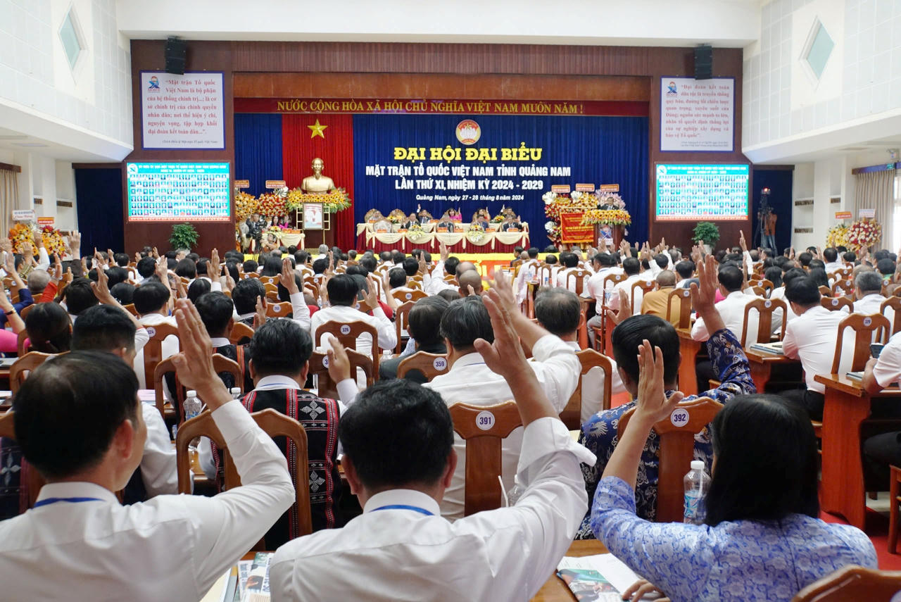 Khai mạc Đại hội Đại biểu MTTQ Việt Nam tỉnh Quảng Nam và Quảng Ngãi