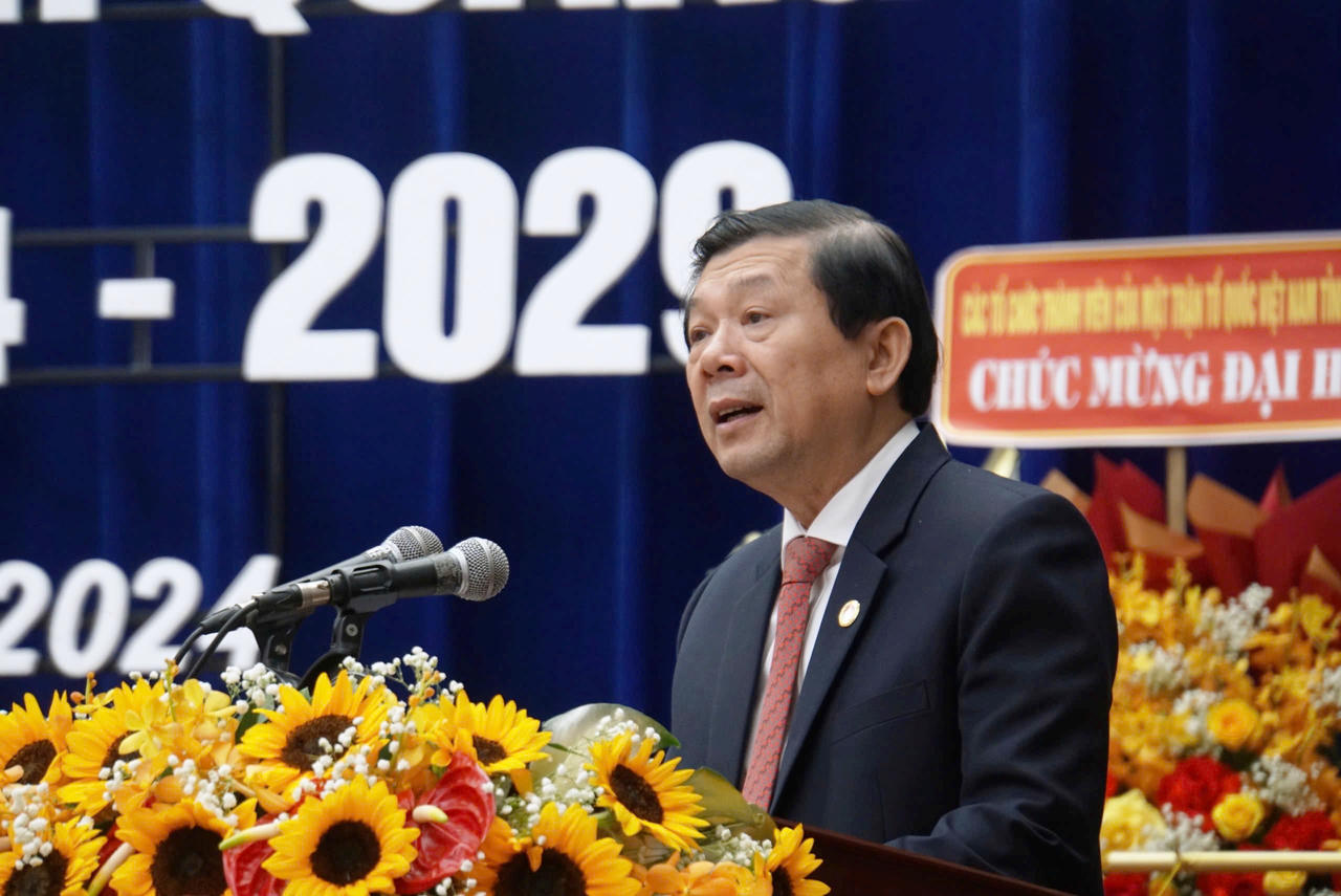 Khai mạc Đại hội Đại biểu MTTQ Việt Nam tỉnh Quảng Nam và Quảng Ngãi