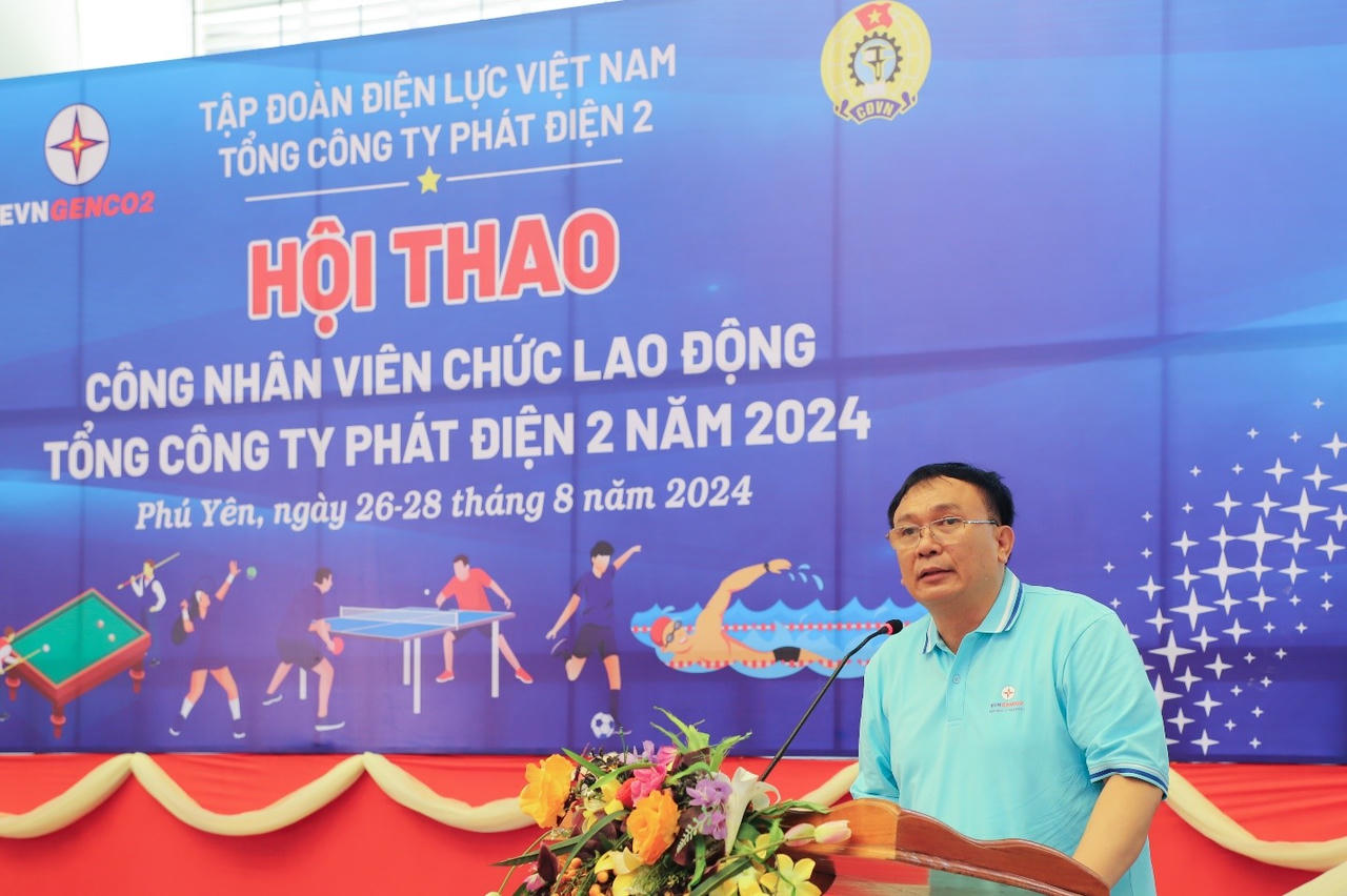 Sôi nổi Hội thao CNVCLĐ Tổng công ty Phát điện 2 năm 2024