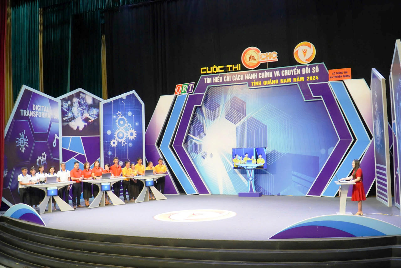 Quảng Nam: Khai mạc cuộc thi tìm hiểu cải cách hành chính và chuyển đổi số