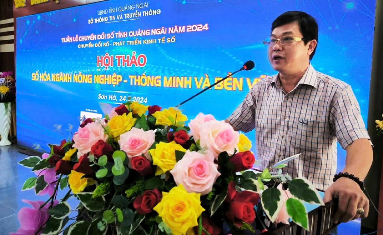 Số hóa ngành nông nghiệp, chìa khóa cho sự phát triển bền vững ở Quảng Ngãi