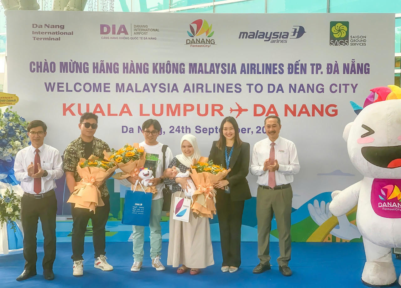 Mở đường bay mới từ Kuala Lumpur đến Đà Nẵng