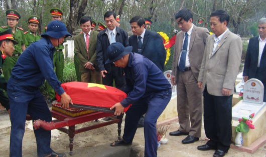 Liên tiếp tìm thấy nhiều hài cốt liệt sỹ ở chiến trường Quảng Trị 