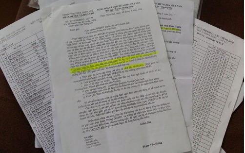 Huế: Hàng trăm giáo viên đã đạt chuẩn phải thi lại tiếng Anh