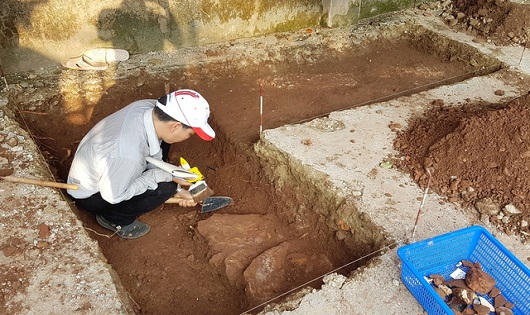 Bí ẩn lăng mộ vua Quang Trung: Phát hiện dấu tích nghi là nền móng tường thành