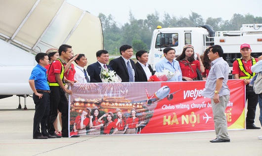 Vietjet Air khai trương đường bay Huế - Hà Nội