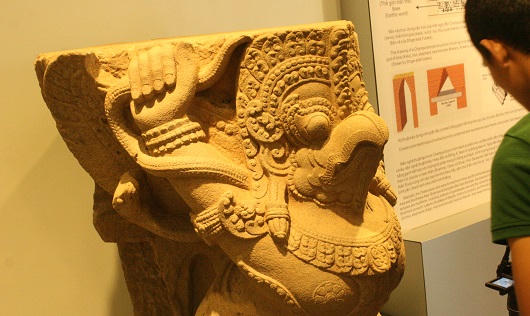 Độc đáo linh vật Chàm tại Bảo tàng cổ vật cung đình Huế